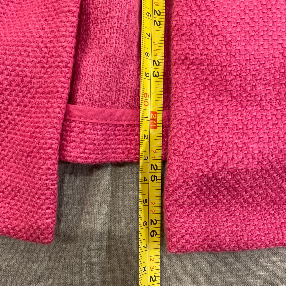 Hot pink Eileen Fisher linen blend blazer - Picture 11 of 14